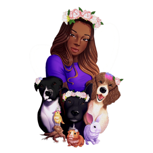 Queen of the Paws Logo